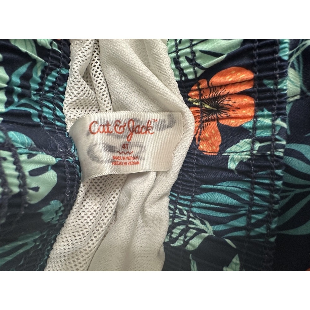 Little Boys Swim Trunks Sz 4T - 6 Cat & Jack,Kara ,Gymboree, J.Crew - Picture 2 of 6
